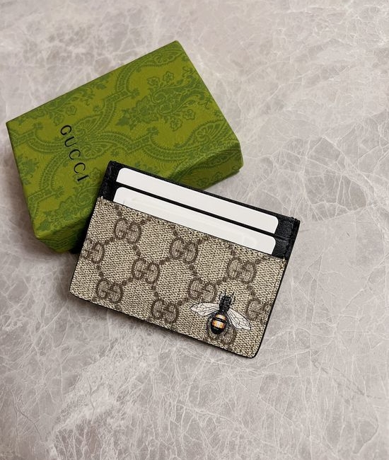 Gucci Bee Logo Small Card Holder 451277