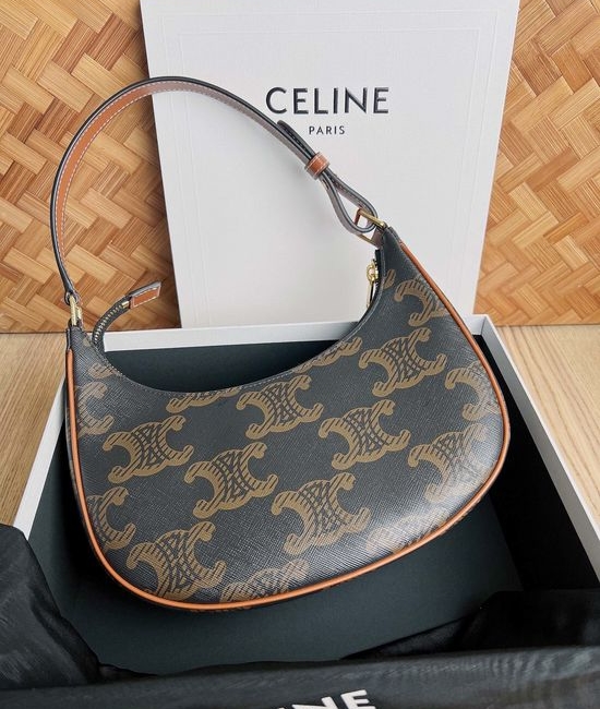 Celine Ava Printed Shoulder Bag 193952
