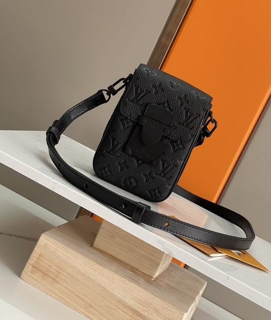 Louis Vuitton LV S-Lock Vertical Taurillon Leather Bag M81524