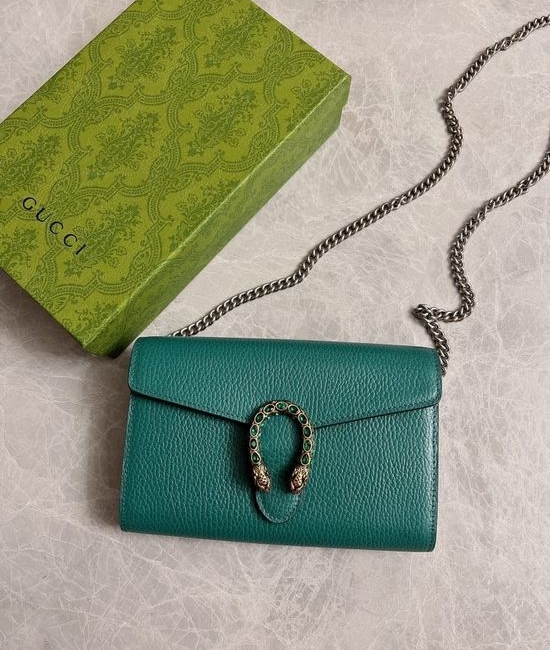 Gucci Dionysus Diamond-Embellished Chain Bag 401231