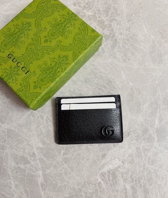 Gucci GG Marmont Leather Card Case 657588