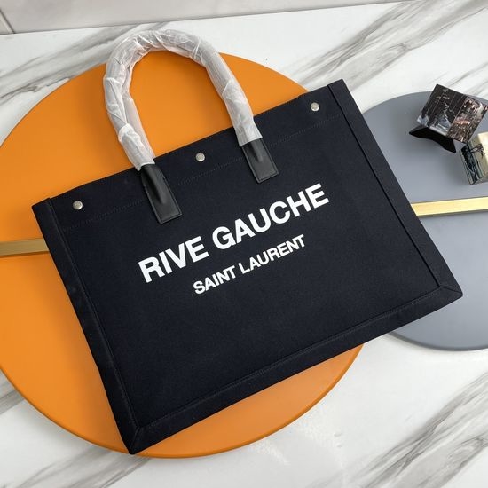 Yves Saint Laurent YSL Rive Gauche Canvas Tote Bag 509415