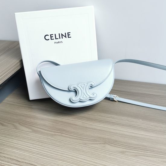 Celine BESACE TRIOMPHE Leather Crossbody Bag 111233