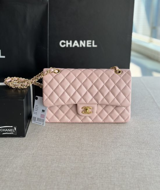 Chanel Classic Flap Leather Shoulder Bag A01112