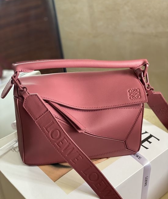 Loewe Puzzle Satin Cowhide Handbag 8001
