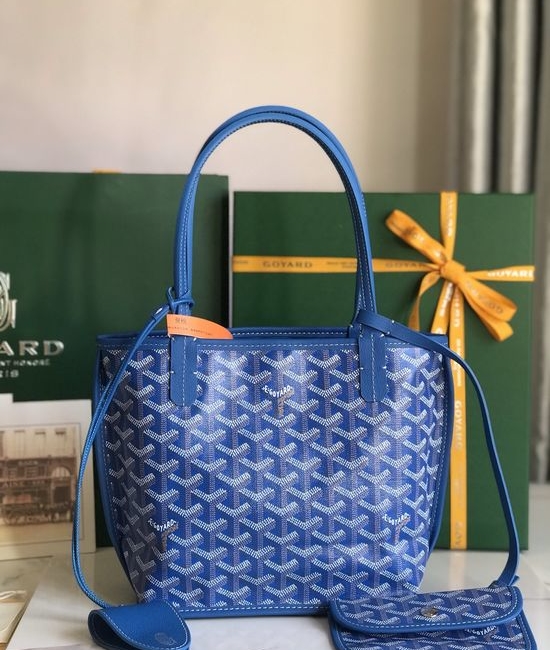 Goyard Classic Handbag with Custom Fabric 020660