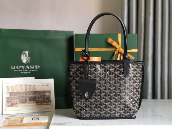 Goyard Anjou Reversible Linen Tote 020660