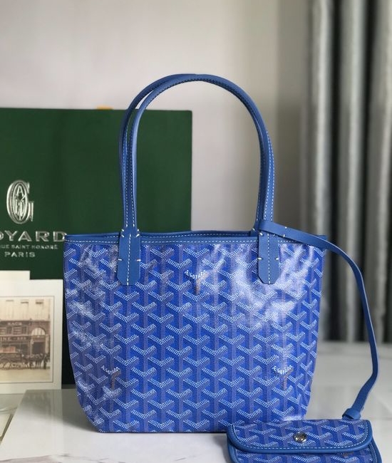 Goyard Linen Leather Shoulder Bag 020181