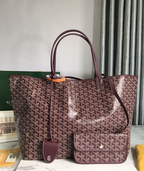 Goyard Tote Classic Linen Leather Bag 4092