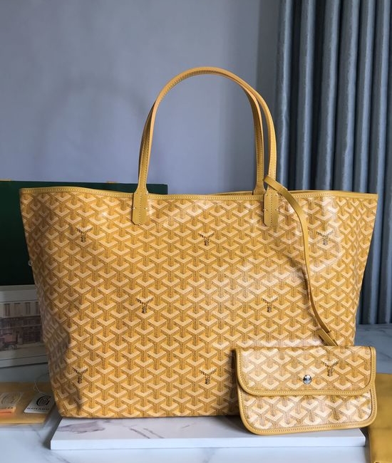 Goyard Tote Premium Quality Canvas Leather Bag 4094