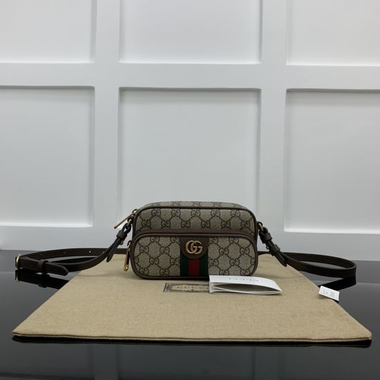 Gucci Ophidia GG Supreme Mini Shoulder Bag 722557