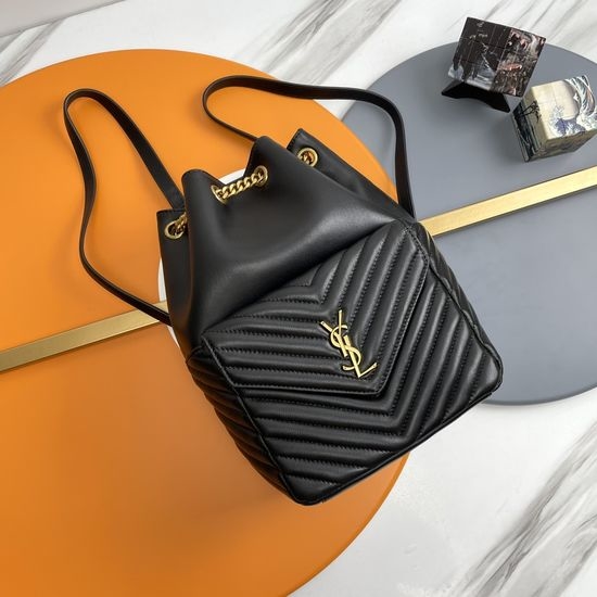 Yves Saint Laurent YSL Lambskin Backpack 672609.Zx