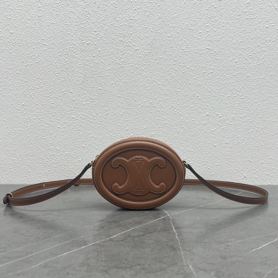 Celine Mini Leather Crossbody Bag 198603