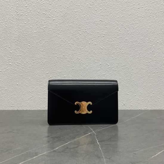 Celine Envelope Chain Leather Bag 100788 10L033