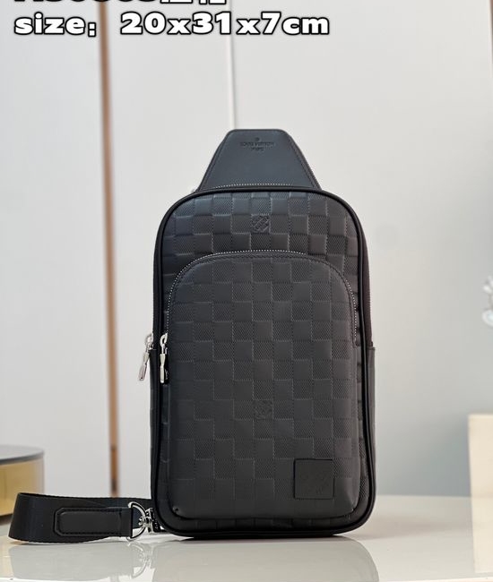 Louis Vuitton LV Avenue Damier Infini Leather Shoulder Bag M30863