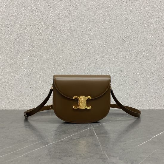 Celine Triomphe Saddle Bag 110413