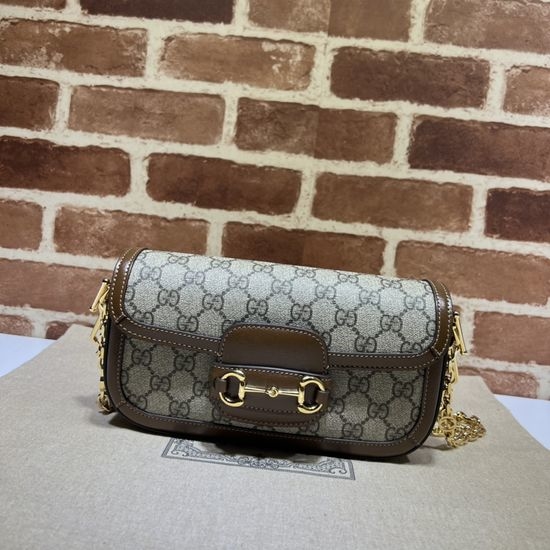 Gucci Satchel Bag Coffee Brown 735178