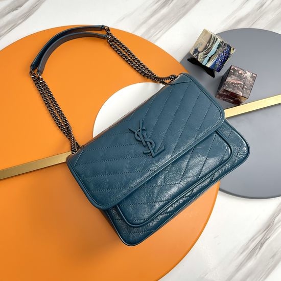 Yves Saint Laurent YSL Niki Genuine Leather Crossbody Bag 13482