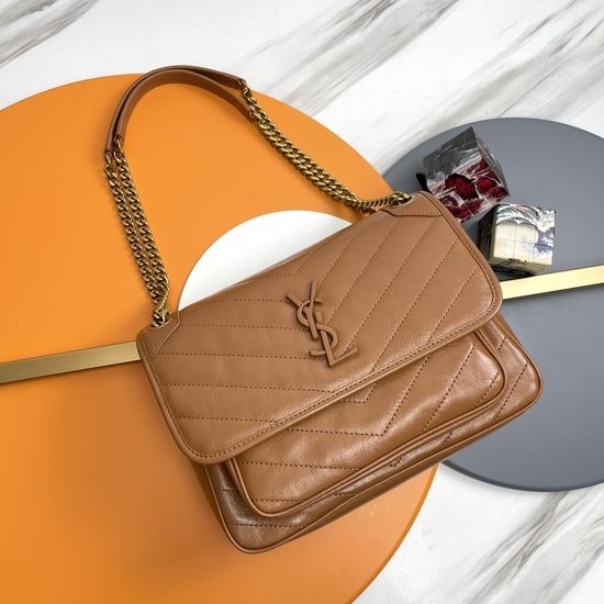Yves Saint Laurent YSL Quilted Chevron Shoulder Bag 498894zx