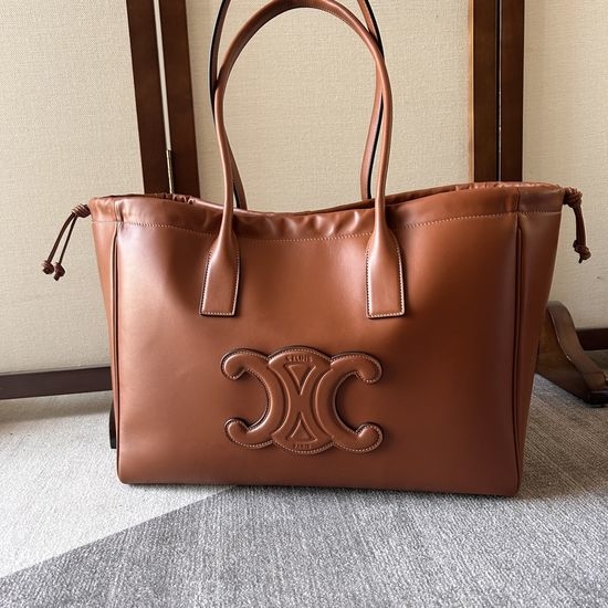 Celine CABAS TRIOMPHE Drawstring Tote Shoulder Bag 199973