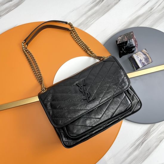 Yves Saint Laurent YSL Shoulder Bag Gold Chain 498894.Zx