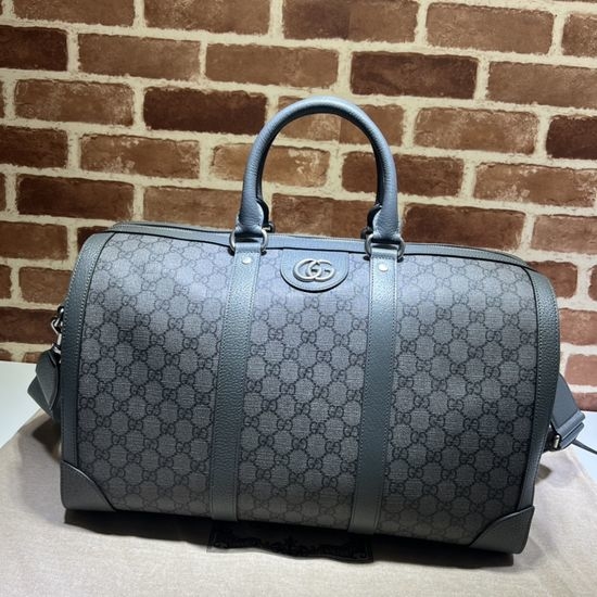 Gucci Gray Rubber Tote Bag 724642