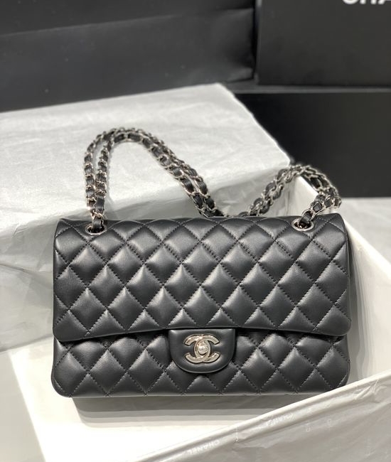 Chanel Classic Medium Leather Handbag Timeless 1112#