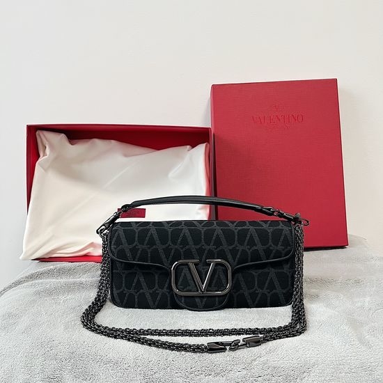 Valentino Garavani Locò Calfskin Handbag 1133L