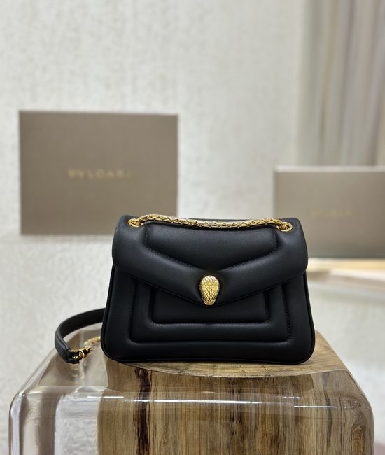 Bvlgari SERPENTI REVERSE Quilted Shoulder Bag 292123