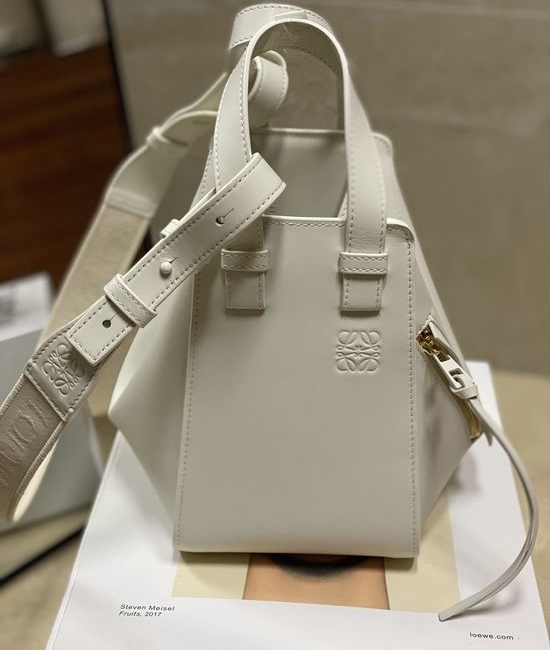 Loewe Hammock Compact Satin Cowhide Handbag 2011