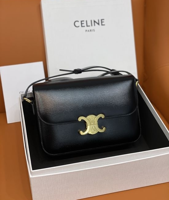 Celine Triomphe Classic Leather Bag 187366