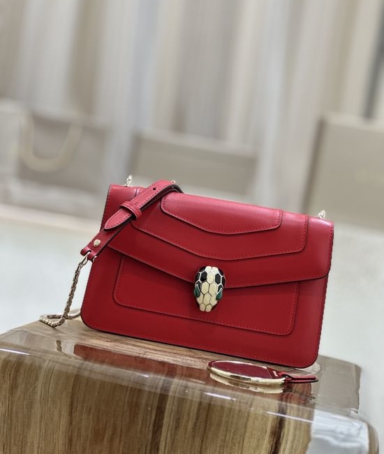 Bvlgari Serpenti Forever Crossbody Bag 38102 Red
