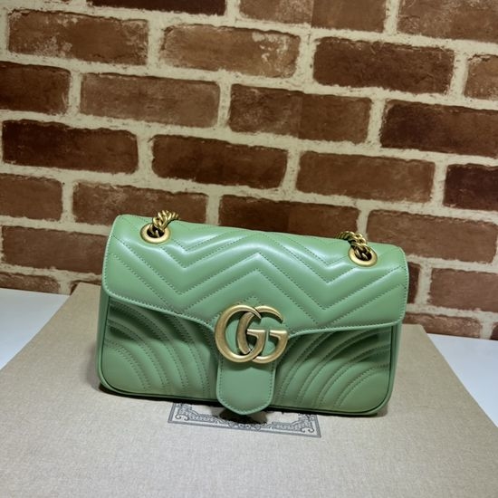 Gucci Handbag Light Green Bag 443497