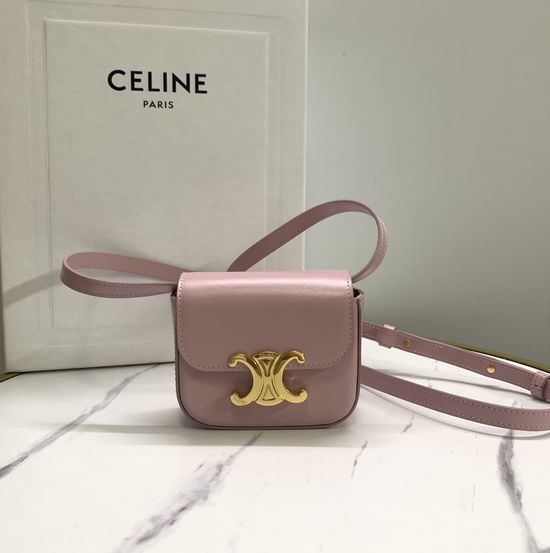Celine Mini Earphone Bag Cherry Blossom Pink 101512