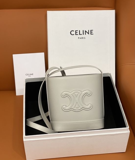 Celine CUIR TRIOMPHE Mini Bucket Bag 10L433