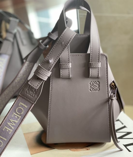 Loewe Hammock Compact Satin Cowhide Handbag 2010