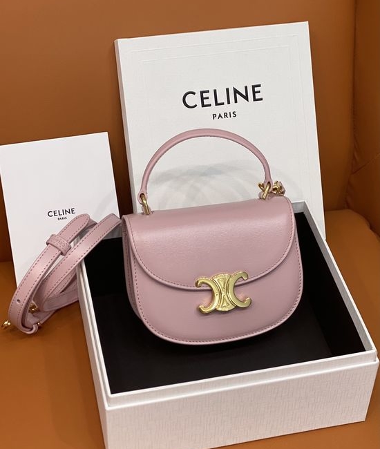 Celine BESACE TRIOMPHE Mini Leather Crossbody Bag 10L063