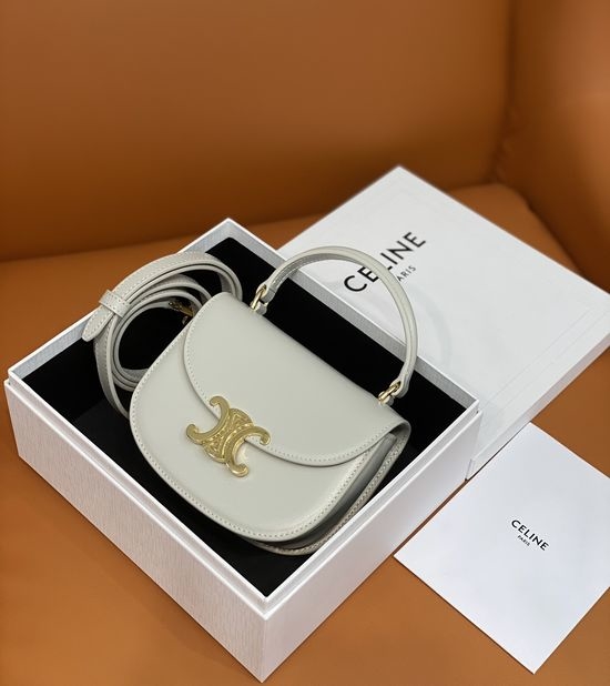 Celine BESACE TRIOMPHE Mini Leather Bag 10L063