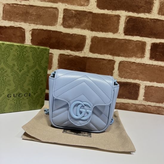Gucci Mini Shoulder Bag Blue 739599