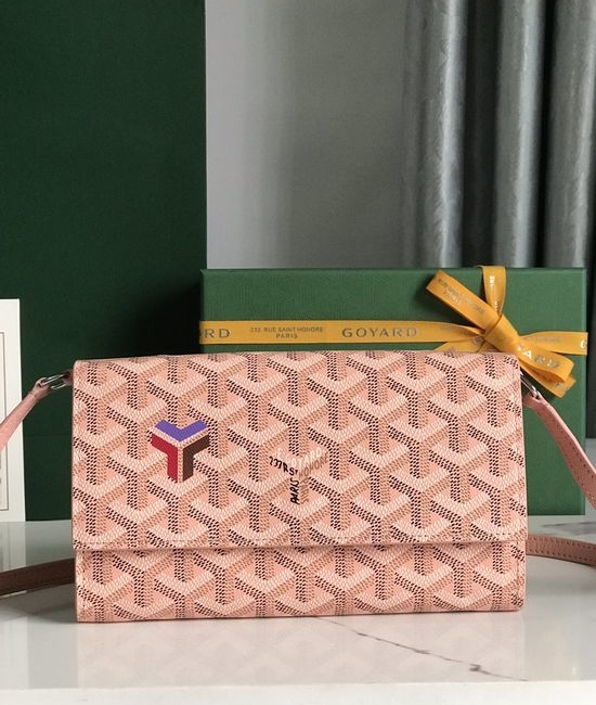 Goyard Varenne Canvas Cowhide Leather Wallet 02019