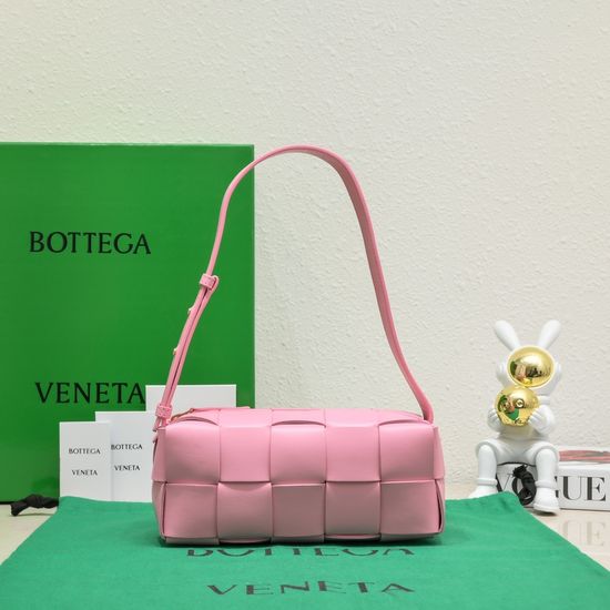 Bottega Veneta Woven Small Sheepskin Shoulder Bag 9305
