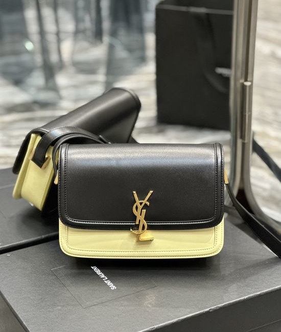 Yves Saint Laurent YSL Solferino Leather Shoulder Bag 634305