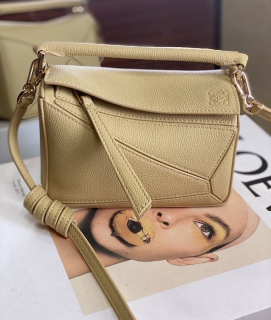 Loewe Puzzle Mini Calfskin Shoulder Bag 3000