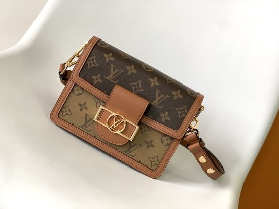Louis Vuitton LV Mini Dauphine Monogram Canvas Handbag M45959