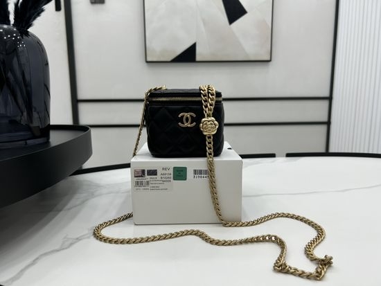 Chanel Camellia Adjustable Long Pouch A68139