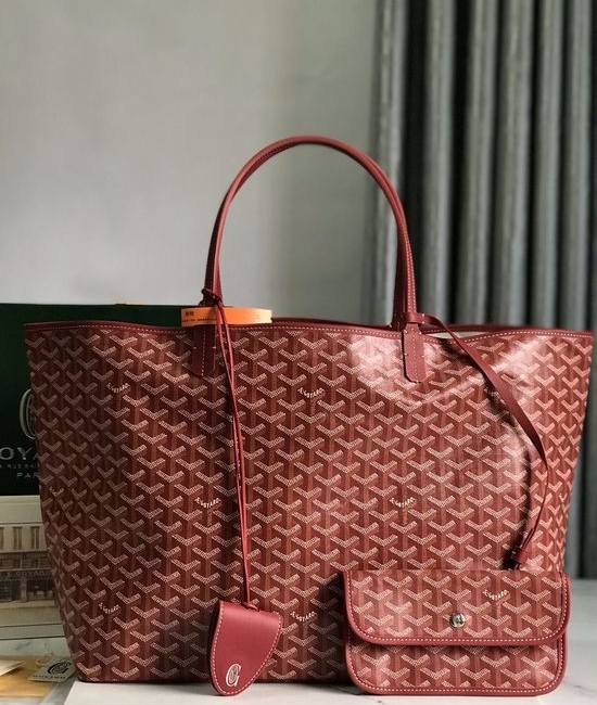 Goyard Tote Classic Linen Leather Bag 4091