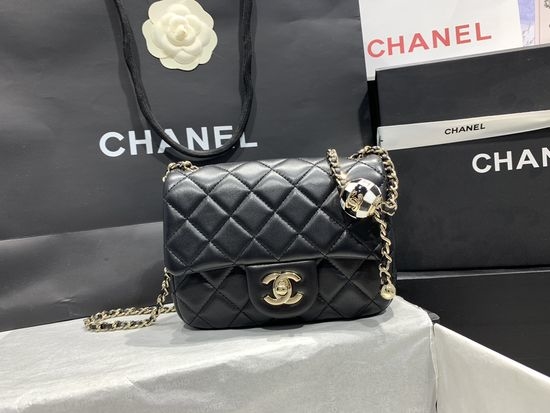 Chanel Cruise Collection Football Decor Flap Bag AS1786