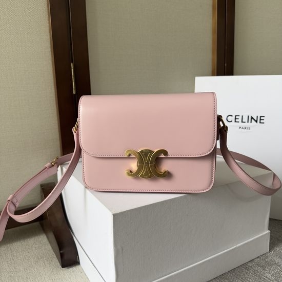 Celine TEEN TRIOMPHE BAG Textured Leather Bag 188423