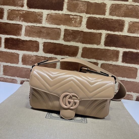 Gucci Large Premium Leather Handbag 734814