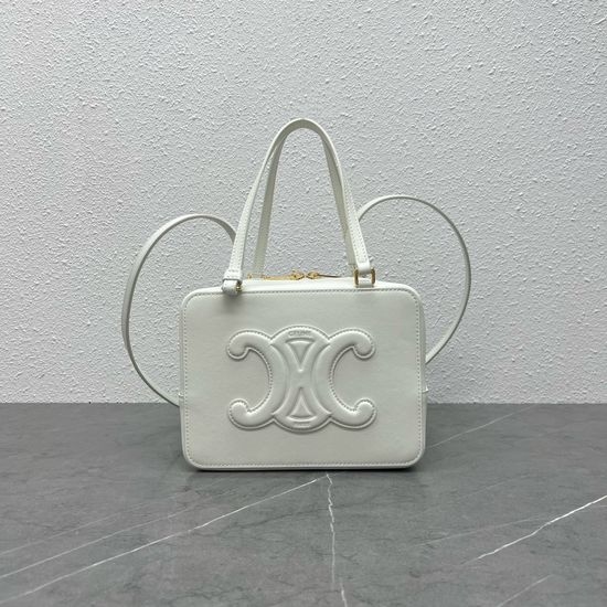 Celine FOLDED Square Leather Handbag 111383